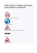 AACE || DTAG || L3-CERAD: Traffic Signs [2/10]. IMAGES ILLUSTRATION