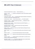 MN JATC Year 2 Intercom Questions and answers 2024