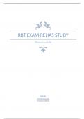 RBT Exam Relias Study