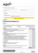 2023 GCE Film Studies H010/01: Elements of film AS Level Question Paper & Mark Scheme (Merged)