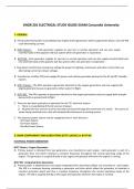 ENGR 201 ELECTRICAL STUDY GUIDE EXAM Concordia University