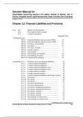 Solution Manual for Intermediate Accounting Volume 2 8th Edition Thomas H. Beechy, Joan E.  Conrod, Elizabeth Farrell, Ingrid McLeod-Dick, Kayla Tomulka, Romi-Lee Sevel  Chapter 12-22 A+