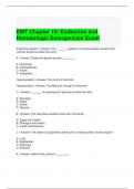 EMT Chapter 19 Endocrine and Hematologic Emergencies Exam Questions and Answers