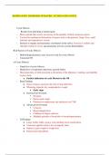 RESPIRATORY DISORDERS PEDIATRIC ATI MED-SURG NOTES100%pass