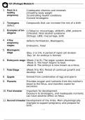 BIOD 121 Module 6 exam Portage learning SPRING 2024