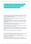 LOUISIANA CLASS D “CHAUFFEUR’S ”LICENSE  TEST 2023-2024 VERIFIED QUESTIONS AND  ANSWERS [GRADED A]100% PASS!!!