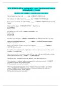 NEW JERSEY official boating safety course Questions and Answers 2024 updated A+ Graded CHAPTER ONE - CORRECT ANSWER-KNOW YOUR BOAT