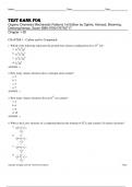 Test Bank for Organic Chemistry Mechanistic Patterns 1st Edition by Ogilvie, Ackroyd, Browning, Deslongchamps, Sauer ISBN 9780176702717 | Chapter 1-20. A+