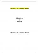 Chemistry 120A Laboratory Manual Latest Version