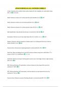 API 653 FORMULAS ALL ANSWERS CORRECT