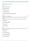 NR-341:| 341 COMPLEX ADULT HEALTH TEST 25 WITH 100% CORRECT ANSWERS| GRADED A+