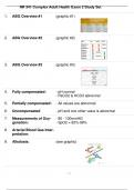 NR-341:| 341 COMPLEX ADULT HEALTH TEST 23 WITH 100% CORRECT ANSWERS| GRADED A+