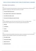 NR-341:| 341 COMPLEX ADULT HEALTH TEST 15 WITH 100% CORRECT ANSWERS| GRADED A+