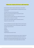 During a discussion on cellular components and their function, a student asked the instructor the purpose of messenger RNA (mRNA). Of the following, which is the most accurate answer? A) Transports amino acids to the site of protein synthesis B) Acts as a