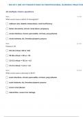 NR-351: |NR 351TRANSITIONS IN PROFESSIONAL NURSING PRACTICE SELF TEST 1 QUESTIONS WITH 100% SOLVED SOLUTIONS| VERIFIED ANSWERS