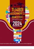 TLI4801 ASSIGNMENT 2 SEMESTER 1 – 2024 (790475)