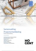 Samenvtt. Projectontwikkeling + Examenvragen |D-OLOD 1 Projectontwikkeling|