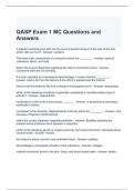 QASP Exam 1 MC Questions and Answers 2024