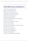 LCDC IC&RC exam review 2024 test 1 with correct answers