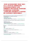 NEW GENERATION MSSC 2024 Test 2 ACTUAL COMPLETE EXAM QUESTIONS AND CORRECT DETAILED ANSWERS (VERIFIED ANSWERS) -ALREADY GRADED A+ RATED BY EXPERTS TOPSCORE!!!