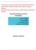 Solutions Manual for Principles of Economics (Asia Pacific Edition) 9e Joshua Gans, Stephen King, Martin Byford, Gregory Mankiw