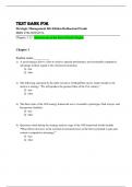 Test Bank for Strategic Management 6th Edition Rothaermel Frank  ISBN 9781265954574 Chapter 1-12 Answers are at the End of Each Chapter A+