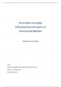 Variva - opdracht BPV 4: Persoonlijke verzorging, Zelfredzaamheid stimuleren en interactievaardigheden - afgerond met GOED