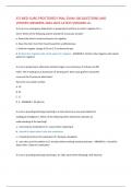 ATI MED-SURG PROCTORED FINAL EXAM 100 QUESTIONS AND VERIFIED ANSWERS 2024-2025 LATEST//GRADED A+ A nurse in an emergency department is preparing to perform an ocular irrigation for a client. Which of the following actions should the nurse plan to take?