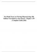 Test Bank For Psychiatric Nursing 7th Edition Contemporary Practice by Mary Ann Boyd; Rebecca Luebbert/ Complete Guide/A+/ Due on 12th March 2024