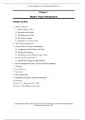 Solution Manual for Project Management The Managerial Process 8th  By Eric W Larson, Clifford F. Gray 2024 | All Chapters ( 1-16) With Appendix A,B,C & D || A+