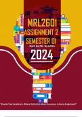 MRL2601 ASSIGNMENT 2 SEMESTER 1 – 2024 (347800) 