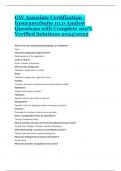 GW Associate Certification - InsuranceSuite 10.0 Analyst Questions with Complete 100%  Verified Solutions 2024|2025                                                                GW Associate Certification - InsuranceSuite 10.0 Analyst Questions with Comp