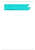 AQA AS HISTORY 7041/2Q The American Dream: reality and illusion, 1945–1980 Component 2Q Prosperity, inequality and Superpower status, 1945– 1963 Mark scheme June 2023 Version: 1.0 Final