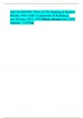 AQA AS HISTORY 7041/2S The Making of Modern Britain, 1951–2007 Component 2S Building a new Britain, 1951–1979 Mark scheme June 2023 Version: 1.0 Final