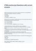 VTNE practice test Questions with correct answers What is the appropriate amount of time to soak an instrument in a cold sterilization solution before adequate sterilization is achieved? a. 10 hours b. 45 minutes c. 30 minutes d. 15 minutes - ANSWER-10 ho