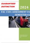 FAC 1501 ASSESSMENT 01 SEMESTER 01 2024