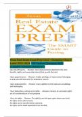 Texas Real Estate Exam Prep Class - Champion Chap.1 Latest 2023 -2024 /128 Verified Qtns With ans