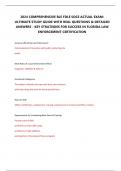 2024 COMPREHENSIVE BLE FDLE SOCE ACTUAL EXAM: ULTIMATE STUDY GUIDE WITH REAL QUESTIONS & DETAILED ANSWERS - KEY STRATEGIES FOR SUCCESS IN FLORIDA LAW ENFORCEMENT CERTIFICATION