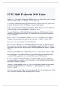 FCTC Math Problems 2024 Exam Questions and Answers