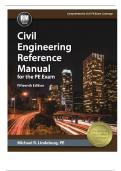 Civil Engineering Reference Manual for the PE Exam, 15th E