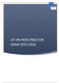 ati-pn-peds-proctor-exam-2023-2024 A+