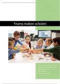 Onderzoek teams maken scholen, cijfer: 8,0