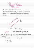 Notas de clase de posición relativa entre rectas con ejemplos ordenados 