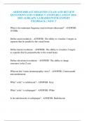 ARDMS BREAST REGISTRY EXAM AND REVIEW QUESTIONS AND CORRECT ANSWERS LATEST 2024- 2025 ALREADY A GRADED WITH EXPERT FEEDBACK | NEW !!