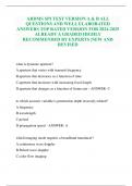 ARDMS SPI TEST VERSION A & B ALL QUESTIONS AND WELL ELABORATED ANSWERS TOP RATED VERSION FOR 2024-2025 ALREADY A GRADED HIGHLY RECOMMENDED BY EXPERTS |NEW AND REVISED