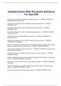 Epa 608 Study Guide Exam (Type 1, 2  And 3)