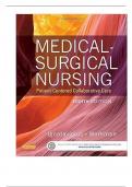 Test Bank For Medical-Surgical Nursing Patient-Centered Collaborative Care, Single Volume, 8th Edition By Donn, Linda