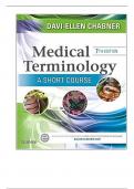 Test Bank For Medical Terminology A Short Course, 7th Edition By Davi-Ellen Chabner