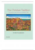 Test Bank For The Christian Tradition A Historical and Theological Introduction, 1st Edition By Peter Feldmeier