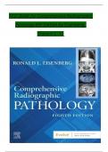 TEST BANK For Comprehensive Radiographic Pathology, 8th Edition by (Eisenberg, 2024) Verified Chapters 1 - 12, Complete Newest Version